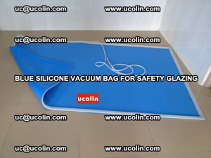 Blue Silicone Vacuum Bag for safety glazing (3)